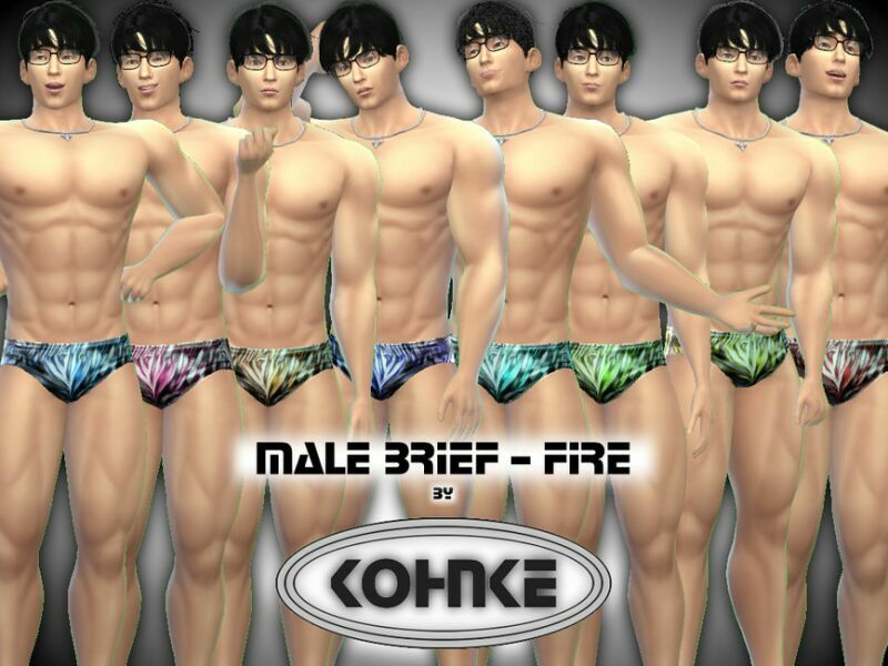 Kohnke Male Brief Fire By Chkohnke 1 Kohnke Male Brief Fire By Chkohnke Sims 4 CC