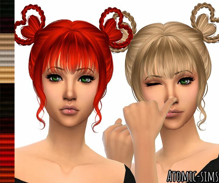 Kotehoksims Hair 78 Sweet Healing Hair Retexture By Atomic-Sims 1 Kotehoksims Hair 78 Sweet Healing Hair Retexture By Atomic-Sims Sims 4 CC