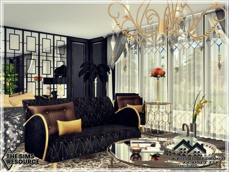 Kron II – Bedroom – CC Only TSR By Marychabb 4 sims 4 cc kron ii bedroom cc only tsr by marychabb 3
