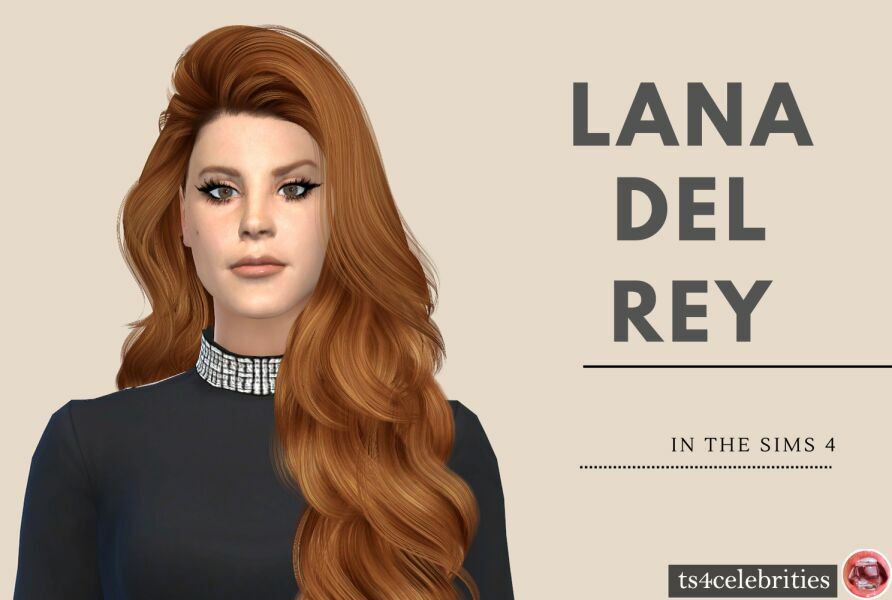 Lana DEL REY – Sims 4 4 sims 4 cc lana del rey sims 4 2