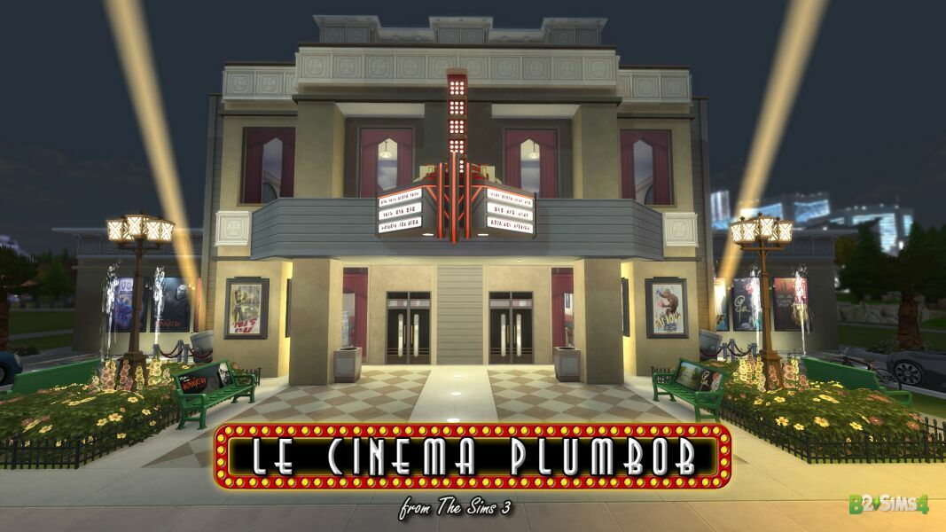 LE Cinema Plumbob (TS3 To TS4) 1 LE Cinema Plumbob (TS3 To TS4) Sims 4 CC