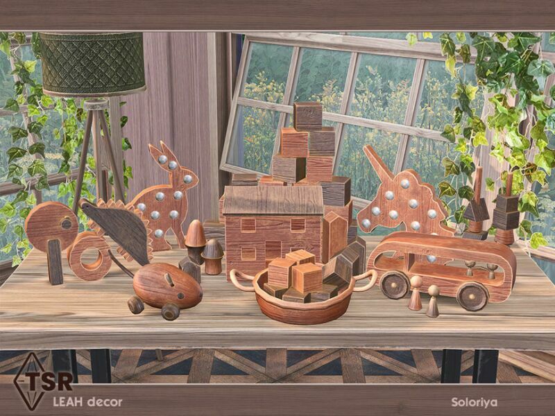 Leah Decor By Soloriya 3 sims 4 cc leah decor by soloriya 4