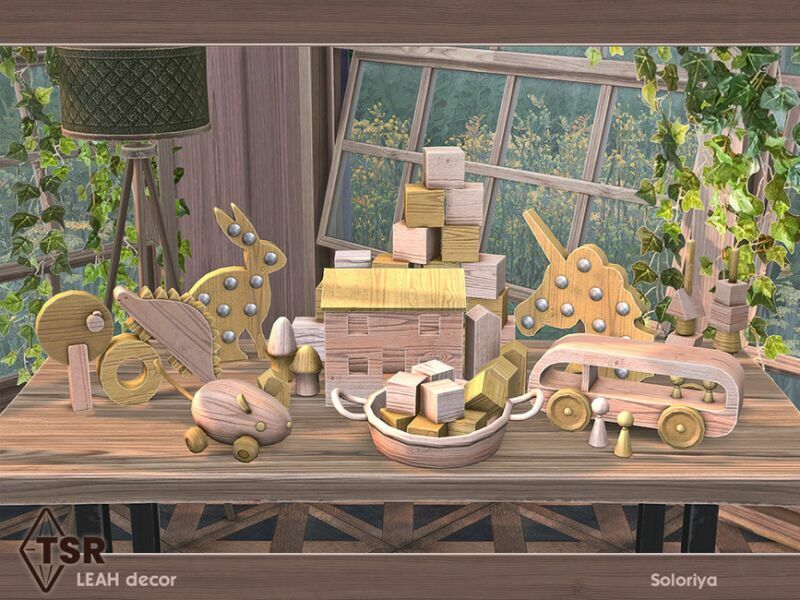 Leah Decor By Soloriya 2 sims 4 cc leah decor by soloriya 5
