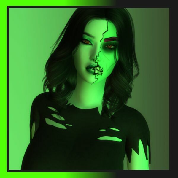 Lidia Zombie 1 Lidia Zombie Sims 4 CC