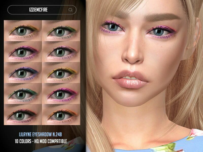 Lilayne Eyeshadow N.248 By Izziemcfire 1 Lilayne Eyeshadow N.248 By Izziemcfire Sims 4 CC