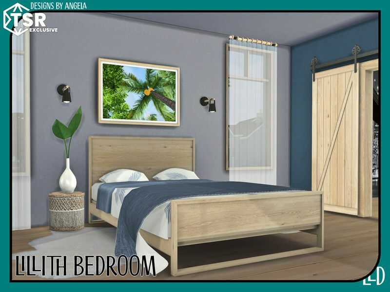 Lillith Bedroom / Adult Bedroom 1 Lillith Bedroom / Adult Bedroom Sims 4 CC