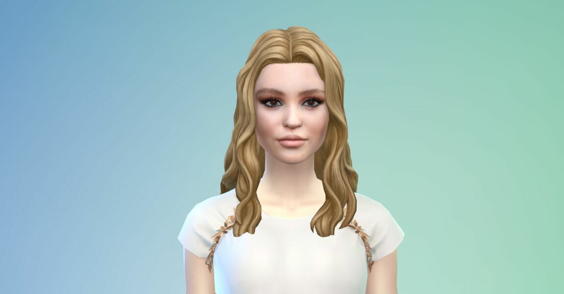 Lily-Rose Depp – Sims 4 3 sims 4 cc lily rose depp sims 4 3