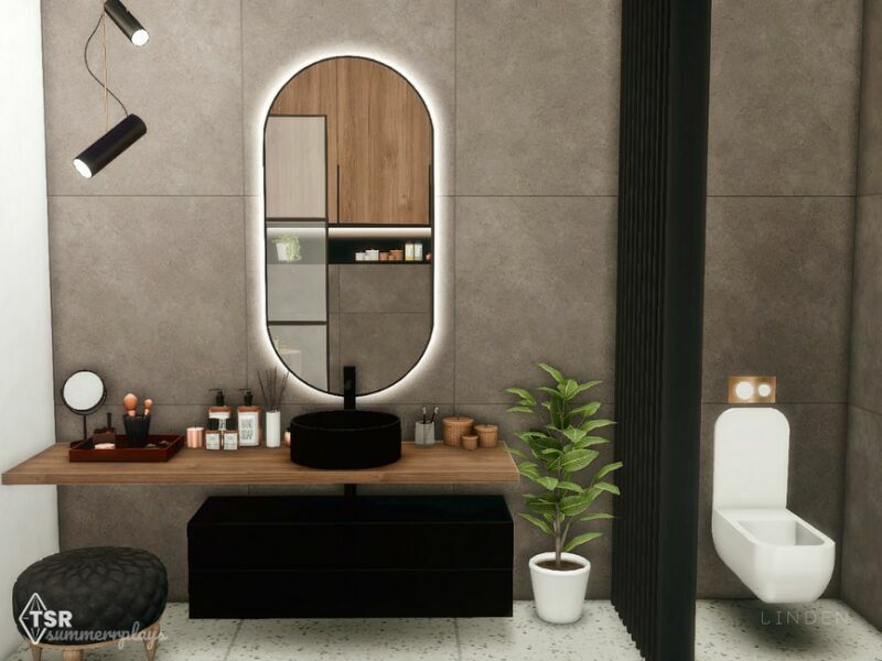 Linden Bathroom – TSR CC Only 4 sims 4 cc linden bathroom tsr cc only 3