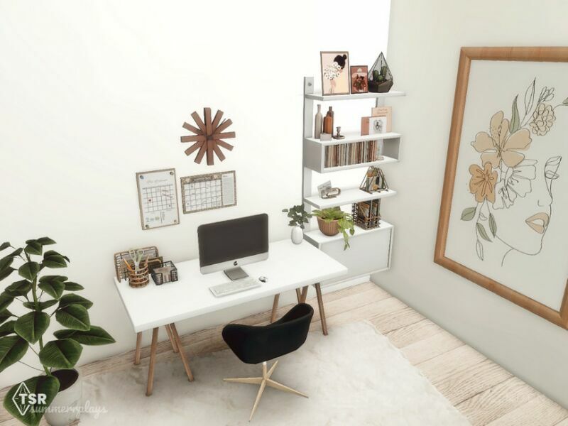 Linden Study – TSR CC Only 5 sims 4 cc linden study tsr cc only 2