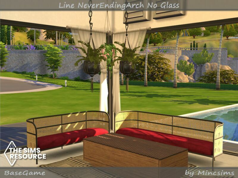 Line Neverendingarch NO Glass By Mincsims 1 Line Neverendingarch NO Glass By Mincsims Sims 4 CC