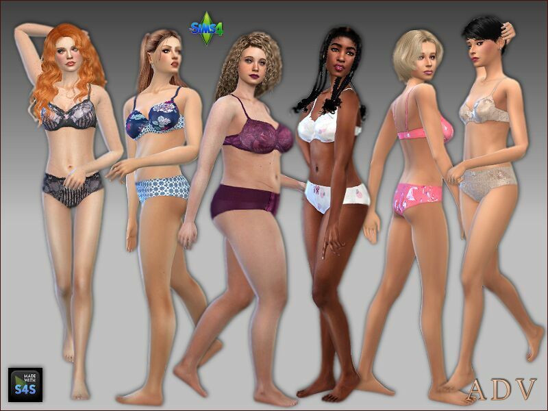 Lingerie 1 Lingerie Sims 4 CC