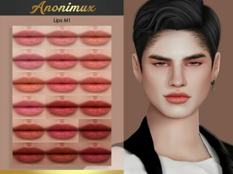 Lips M1 1 Lips M1 Sims 4 CC