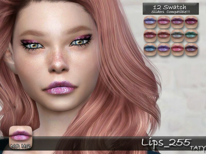 Lips_255 By Tatygagg 1 Lips_255 By Tatygagg Sims 4 CC