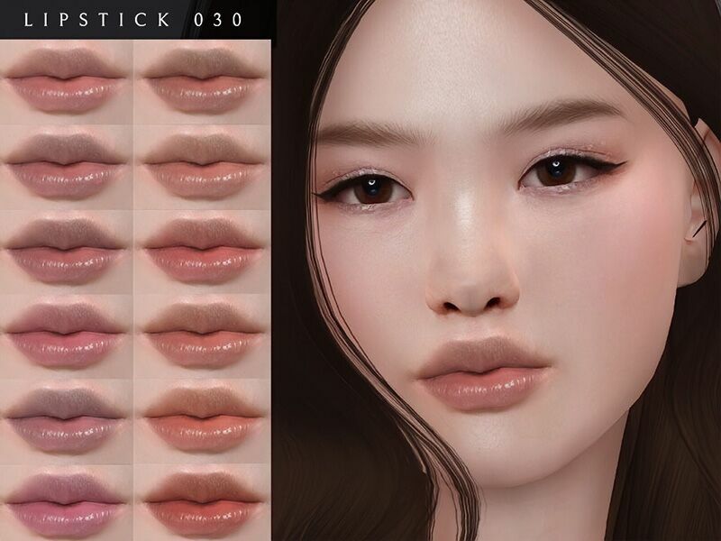 Lipstick 030 By Lutessasims 1 Lipstick 030 By Lutessasims Sims 4 CC