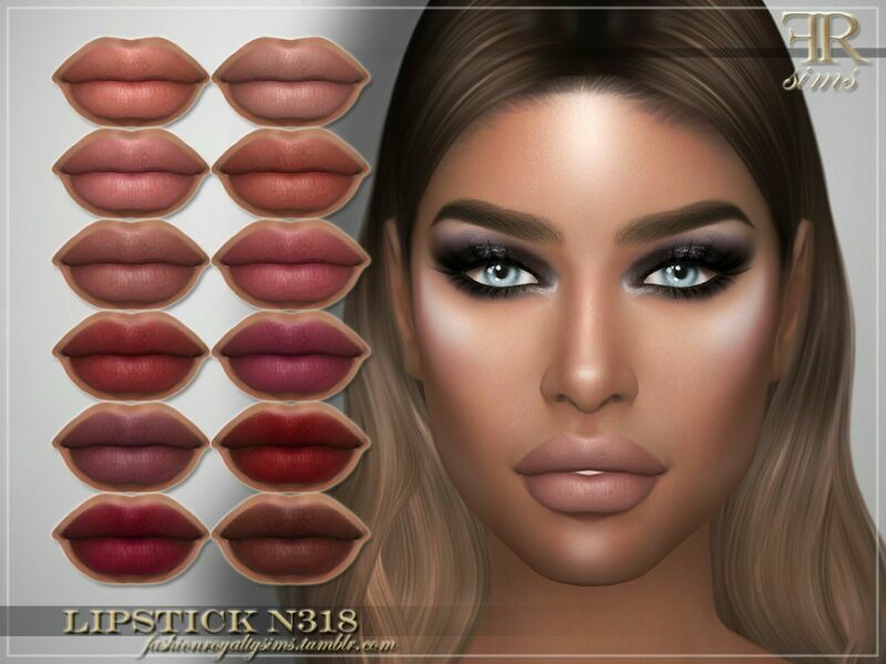 Lipstick N318 By Fashionroyaltysims 1 Lipstick N318 By Fashionroyaltysims Sims 4 CC