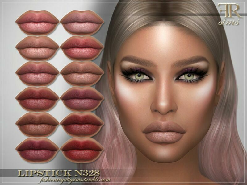 Lipstick N328 By Fashionroyaltysims 1 Lipstick N328 By Fashionroyaltysims Sims 4 CC