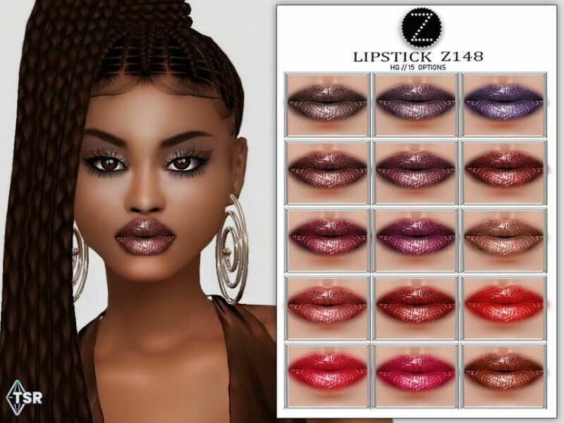 Lipstick Z148 By Zenx 1 Lipstick Z148 By Zenx Sims 4 CC