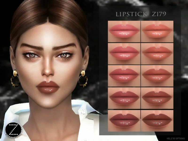Lipstick Z179 By Zenx 1 Lipstick Z179 By Zenx Sims 4 CC