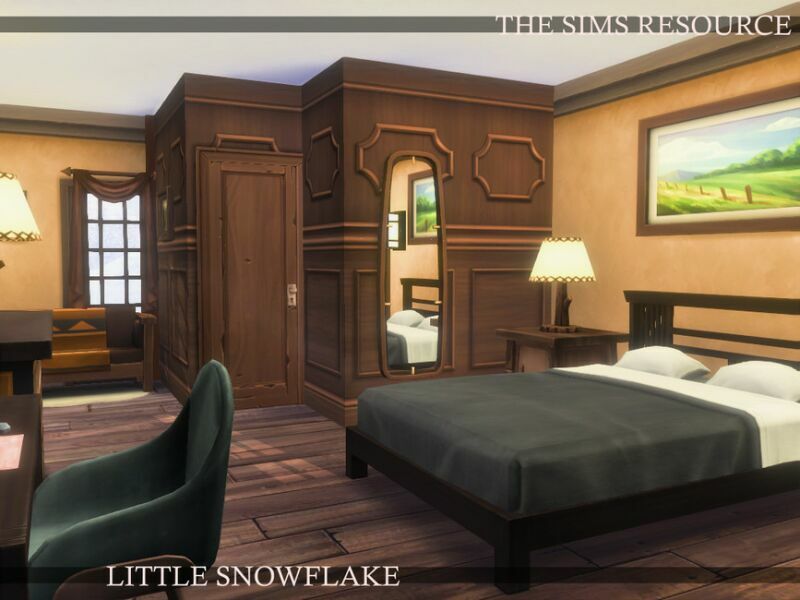 Little Snowflake Family House | Nocc By Simzmora 3 sims 4 cc little snowflake family house nocc by simzmora 6