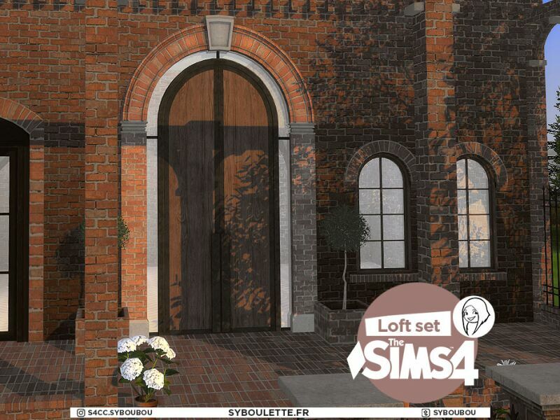Loft SET By Syboulette 5 sims 4 cc loft set by syboulette 3