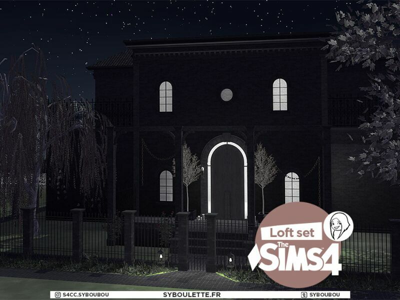 Loft SET By Syboulette 2 sims 4 cc loft set by syboulette 6