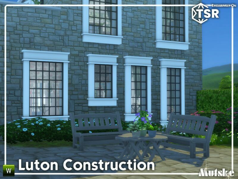 Luton Constructionset Part 1 By Mutske 1 Luton Constructionset Part 1 By Mutske Sims 4 CC