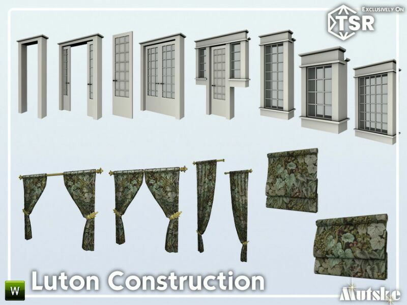 Luton Constructionset Part 1 By Mutske 4 sims 4 cc luton constructionset part 1 by mutske 2