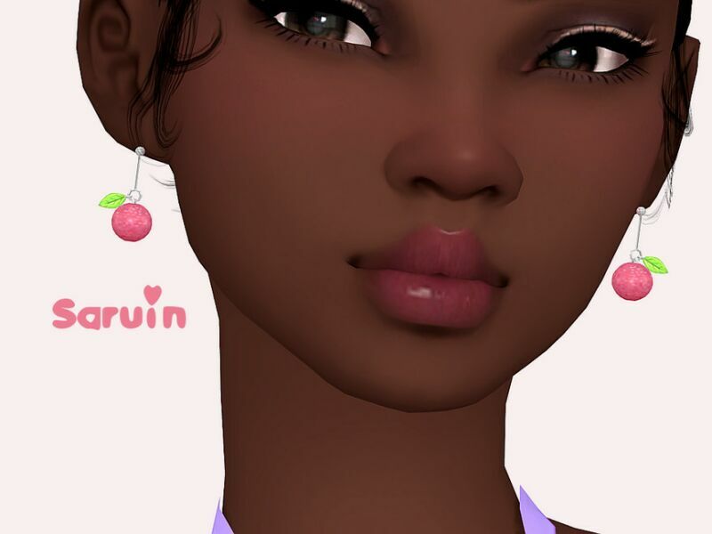 Mandarin | Earrings By Saruin 1 Mandarin | Earrings By Saruin Sims 4 CC
