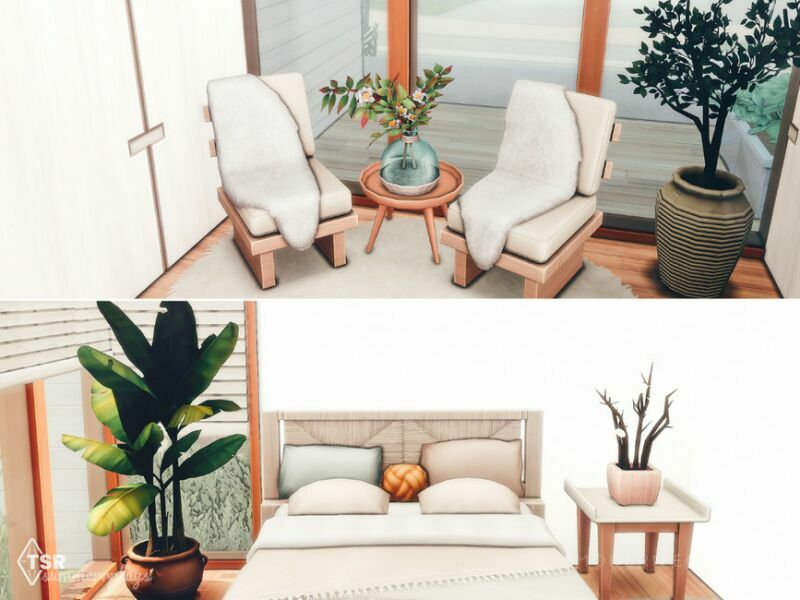 Marigold – Modern ECO Home 2 sims 4 cc marigold modern eco home 6