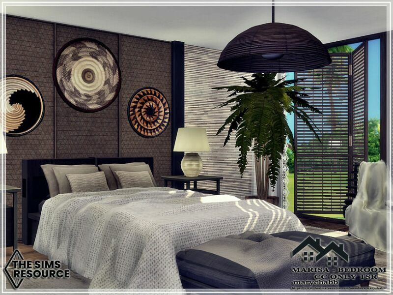 Marisa – Bedroom – CC Only TSR By Marychabb 1 Marisa – Bedroom – CC Only TSR By Marychabb Sims 4 CC