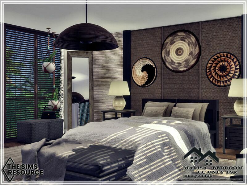 Marisa – Bedroom – CC Only TSR By Marychabb 5 sims 4 cc marisa bedroom cc only tsr by marychabb 2
