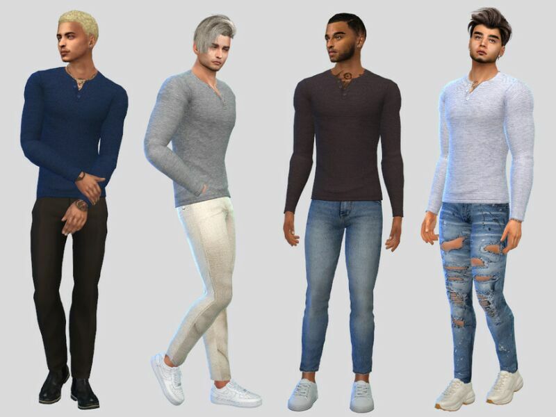 Martino Casual Shirt By Mclaynesims 1 Martino Casual Shirt By Mclaynesims Sims 4 CC