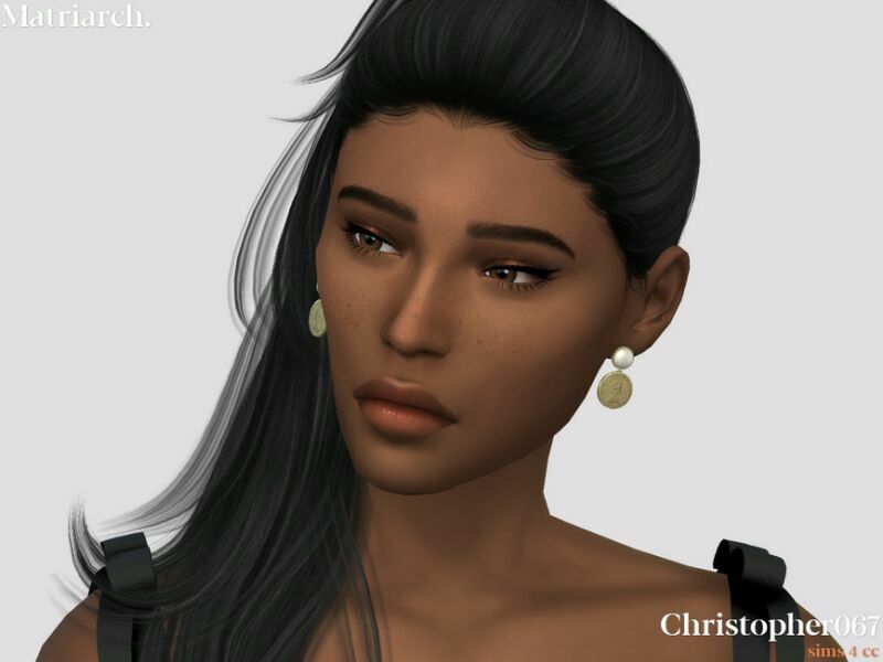 Matriarch Earrings By Christopher067 3 sims 4 cc matriarch earrings by christopher067 2