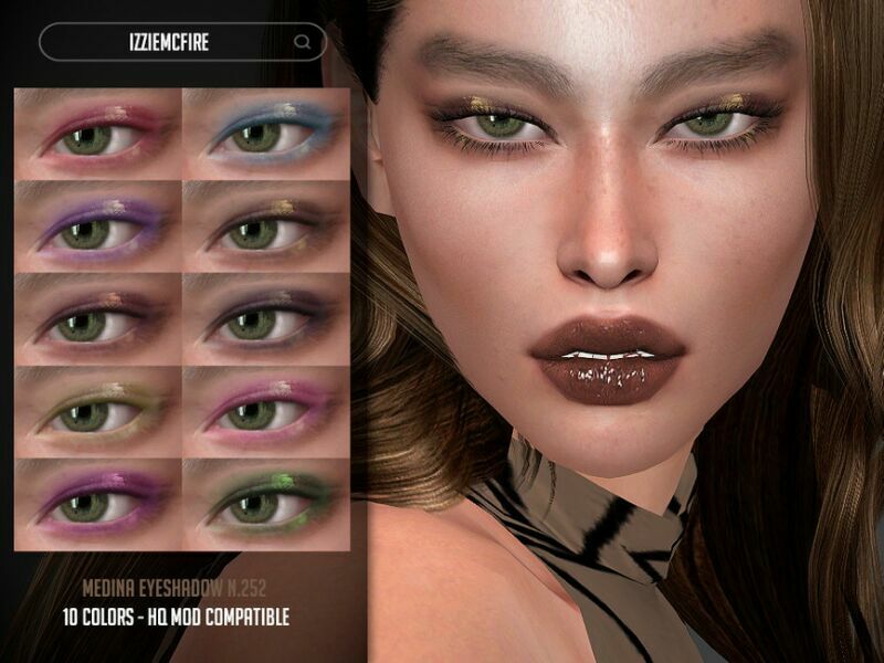 Medina Eyeshadow N.252 By Izziemcfire 1 Medina Eyeshadow N.252 By Izziemcfire Sims 4 CC