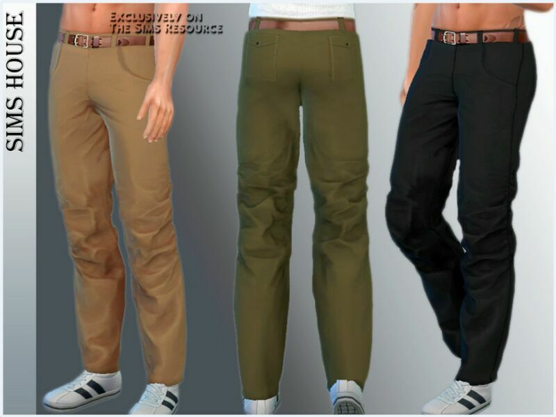 Men’S Pants 1 Men’S Pants Sims 4 CC