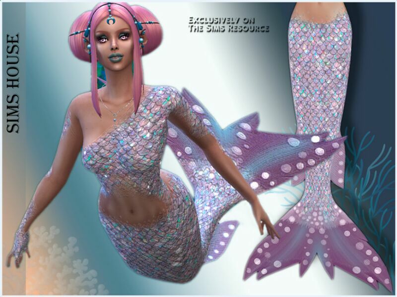 Mermaid Tail 3 sims 4 cc mermaid tail 2
