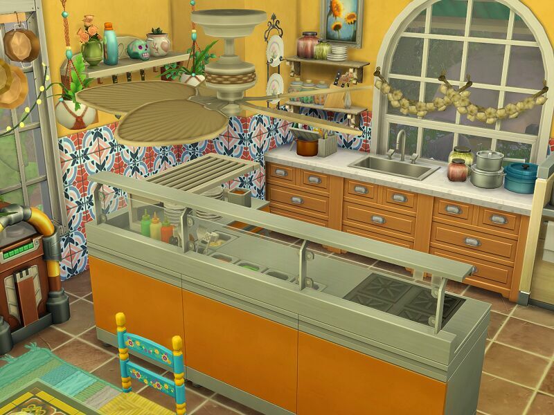 Mexican Style Restaurant – NO CC By Flubs79 7 sims 4 cc mexican style restaurant no cc by flubs79 2