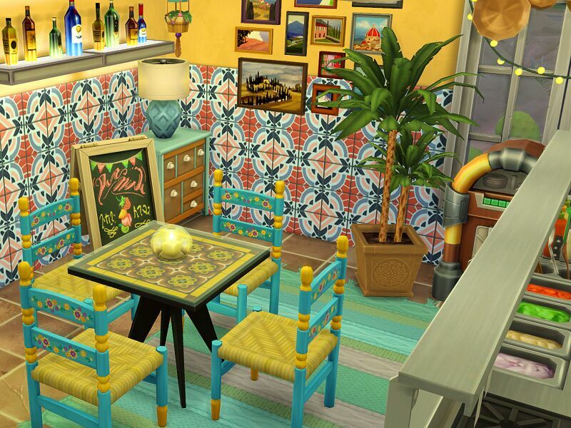 Mexican Style Restaurant – NO CC By Flubs79 5 sims 4 cc mexican style restaurant no cc by flubs79 4