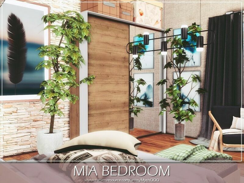 MIA Bedroom By Mychqqq 7 sims 4 cc mia bedroom by mychqqq 2