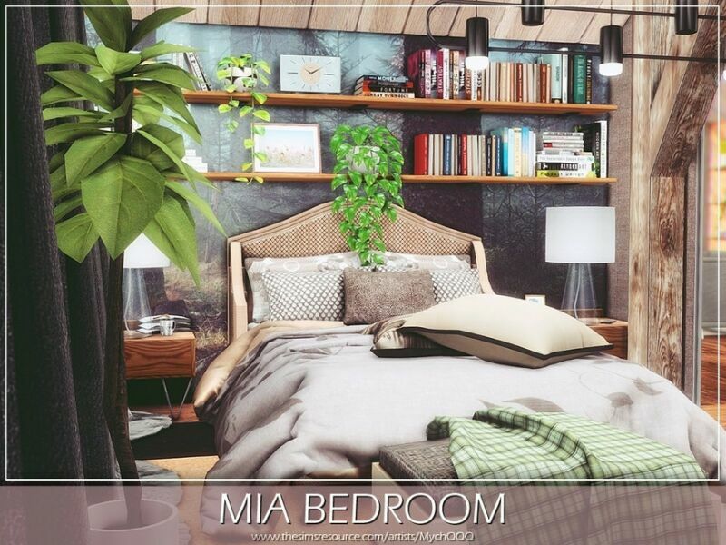 MIA Bedroom By Mychqqq 6 sims 4 cc mia bedroom by mychqqq 3