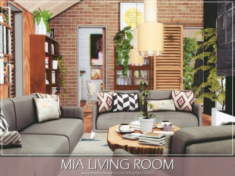 MIA Living Room By Mychqqq 5 sims 4 cc mia living room by mychqqq 2