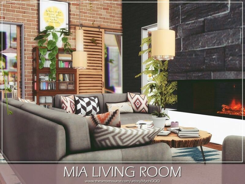 MIA Living Room By Mychqqq 6 sims 4 cc mia living room by mychqqq 3