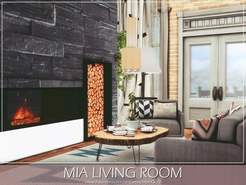 MIA Living Room By Mychqqq 4 sims 4 cc mia living room by mychqqq 4