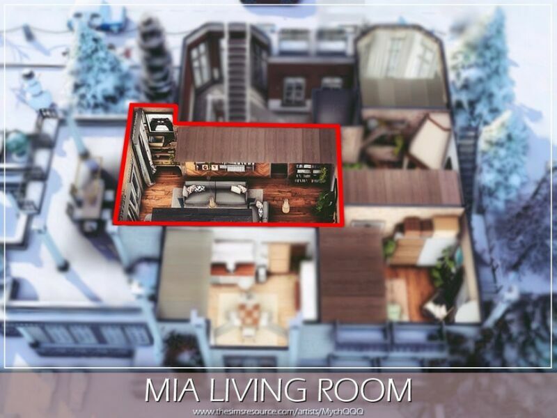MIA Living Room By Mychqqq 2 sims 4 cc mia living room by mychqqq 6