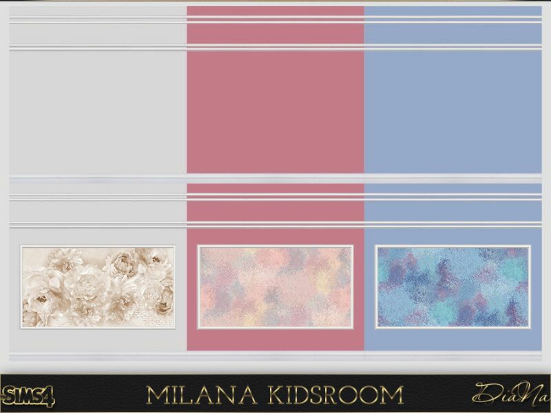 Milana Kidsroom By Dianasims 3 sims 4 cc milana kidsroom by dianasims 5