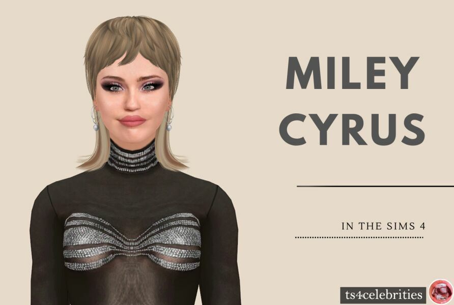 Miley Cyrus – Sims 4 7 sims 4 cc miley cyrus sims 4 2
