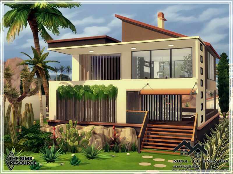 Mina – CC Only TSR By Marychabb 1 Mina – CC Only TSR By Marychabb Sims 4 CC