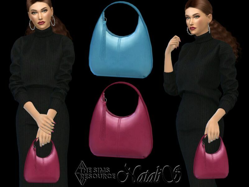 Mini Hobo BAG By Natalis 1 Mini Hobo BAG By Natalis Sims 4 CC