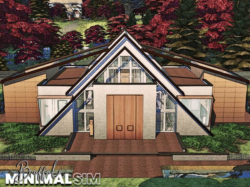Minimalsim – Buffalo | CC Only TSR By Simzmora 1 Minimalsim – Buffalo | CC Only TSR By Simzmora Sims 4 CC