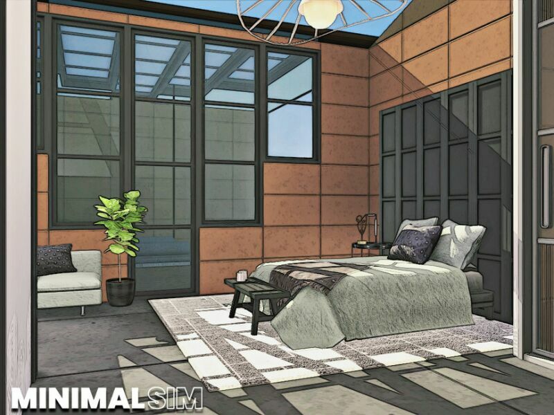 Minimalsim – Buffalo | CC Only TSR By Simzmora 6 sims 4 cc minimalsim buffalo cc only tsr by simzmora 3